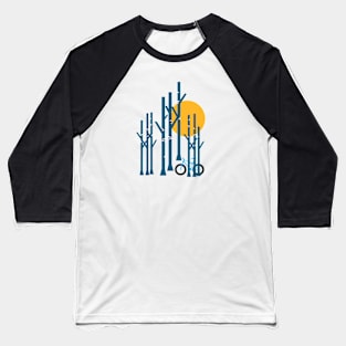 Fatbike in the Woods Baseball T-Shirt